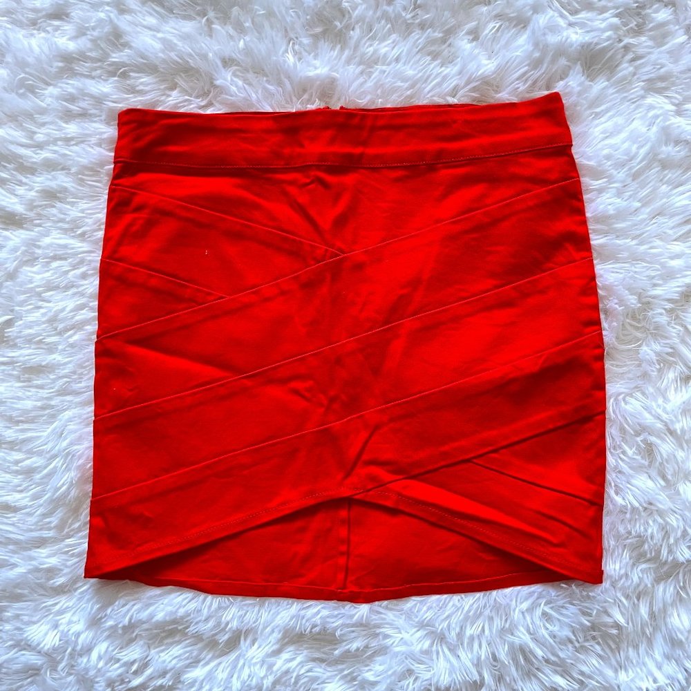 Red Mini Skirt